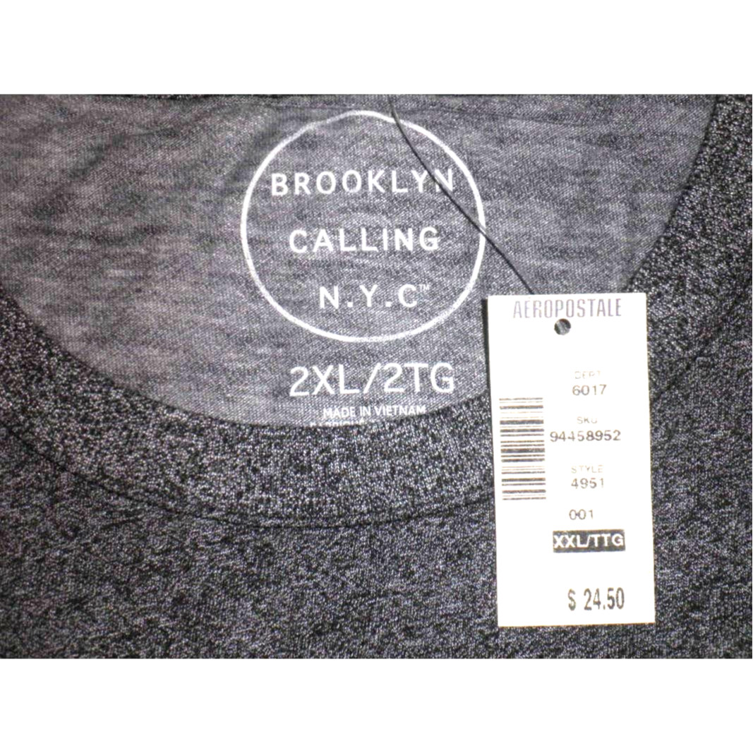 Men's 2 XL- Brooklyn Calling NYC by Aeropostale Crew Collar Shirt gallery