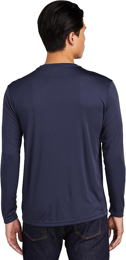 Sport-Tek Men's Long Sleeve PosiCharge Competitor M Navy gallery