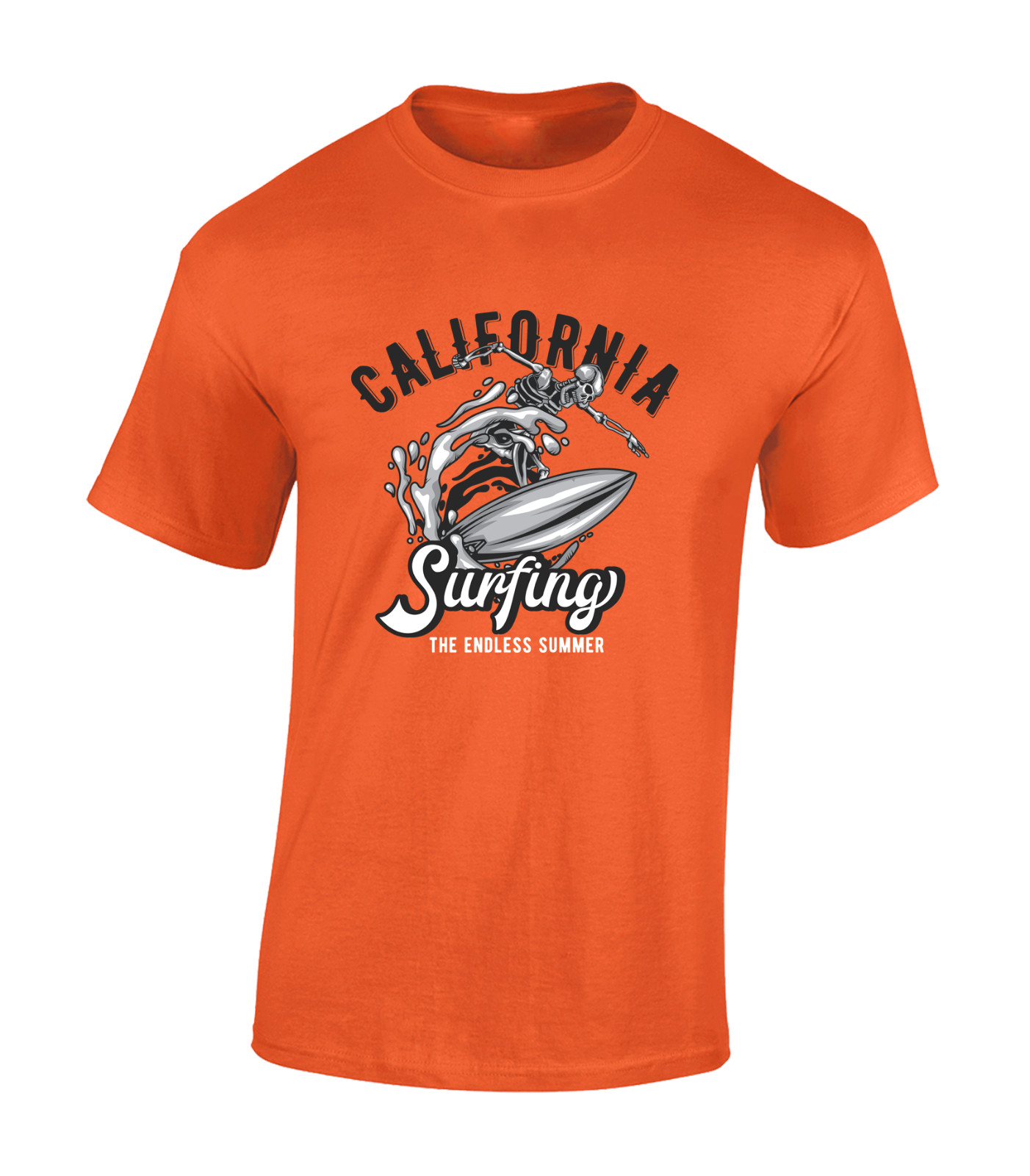 CALIFORNIA SURFING MENS T SHIRT SURFER SURFBOARD SUMMER HOLIDAY CLOTHING TOP gallery