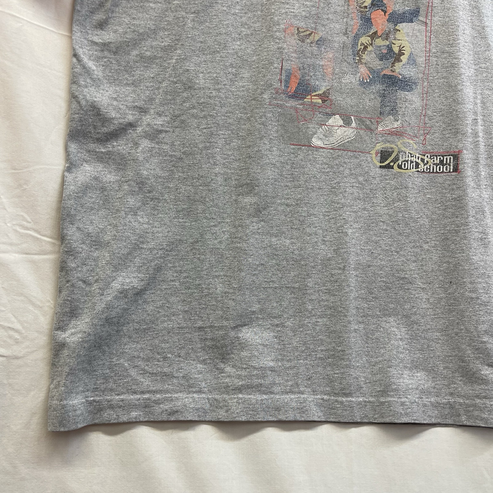 Rare 90s Vintage Phat Farm Old School Hip Hop Tee Shirt XL Made In USA gallery