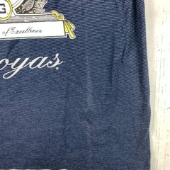 Vintage Georgetown Hoyas NCAA Large Teejays Casual T-Shirt Blue Mens