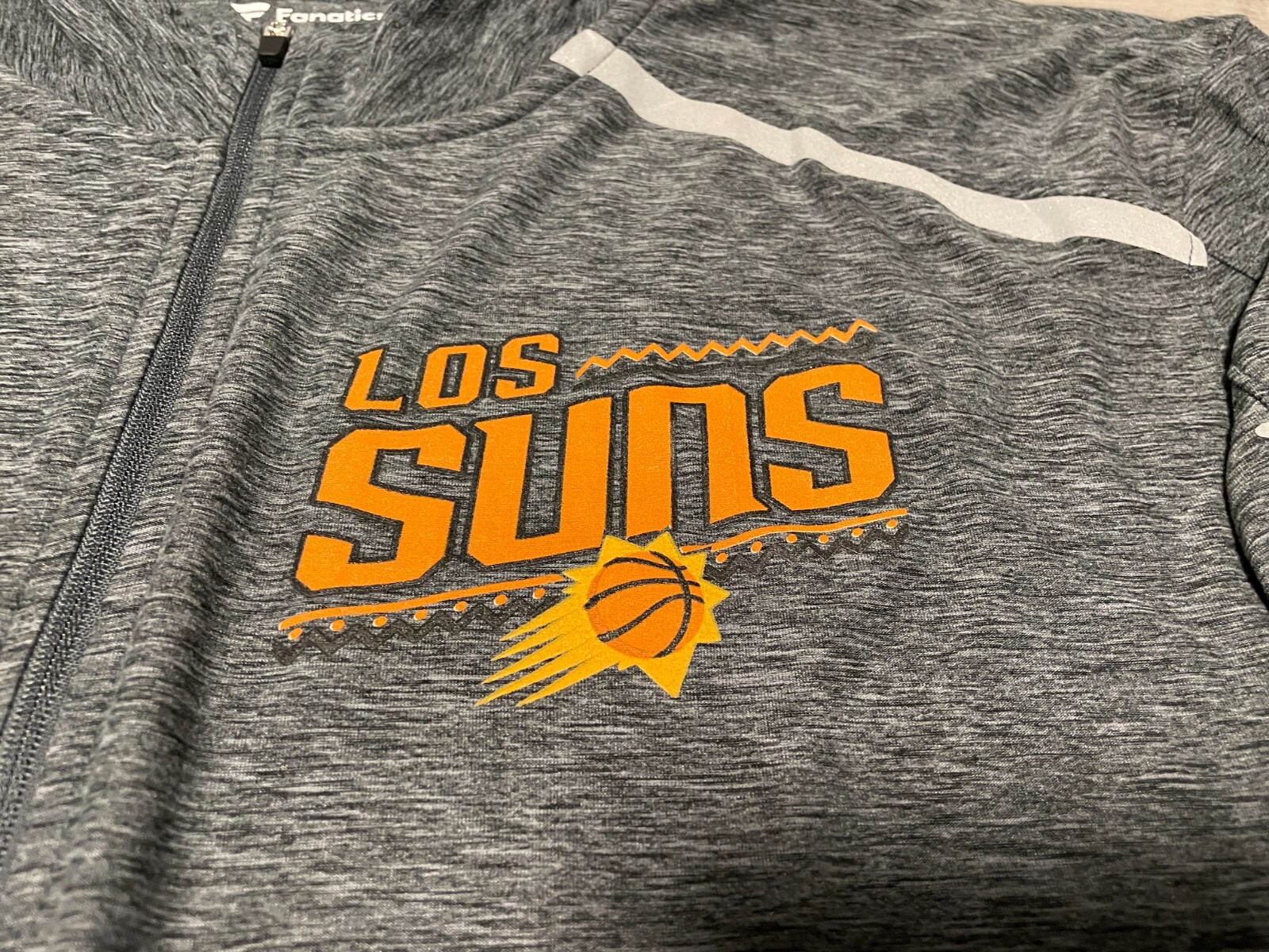 FANATICS LOS SUNS NOCHES Phoenix Suns NBA 1/4 Zip Pullover Jacket Men's 2XLT gallery