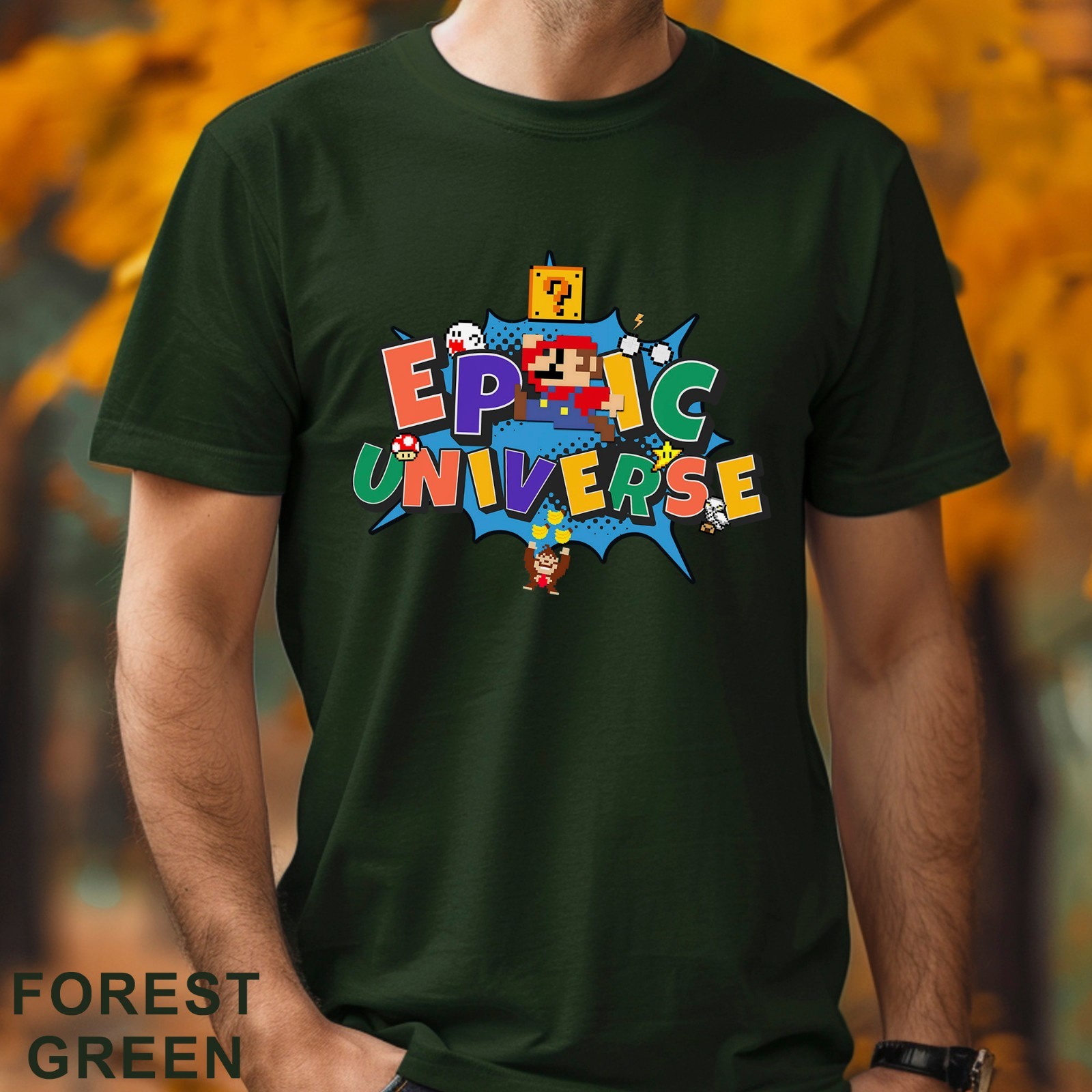 Epic Universe Mario Land Shirt, Super Nintendo World Shirt, Universal, 203449 gallery