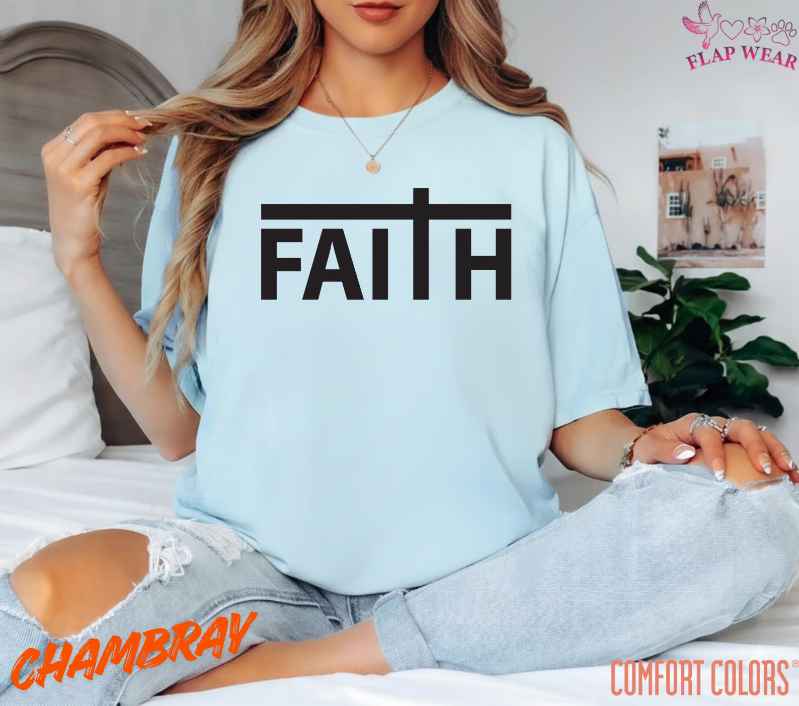 Unisex Faith Cross Christian T-Shirt, Men T shirt,Women T shirt Gift ReligionTop gallery