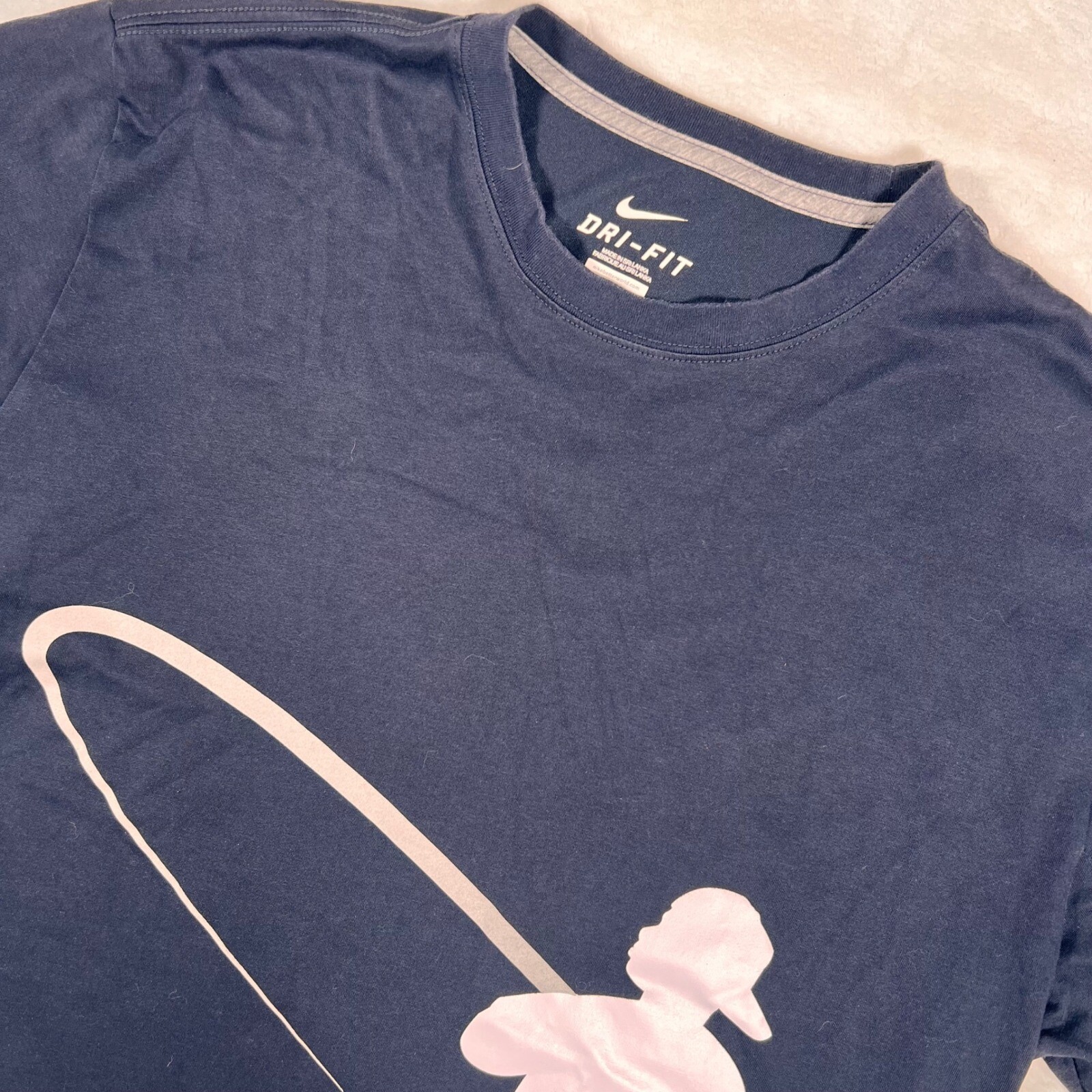 Nike Dri-FIT Graphic T-Shirt Baseball Player Activewear Tee Large gallery
