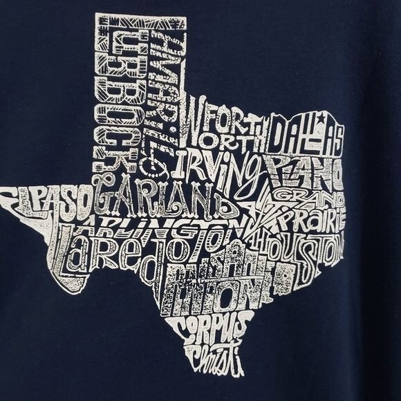L.A. Pop Art NWT Texas cities graphic t-shirt men's size large gallery