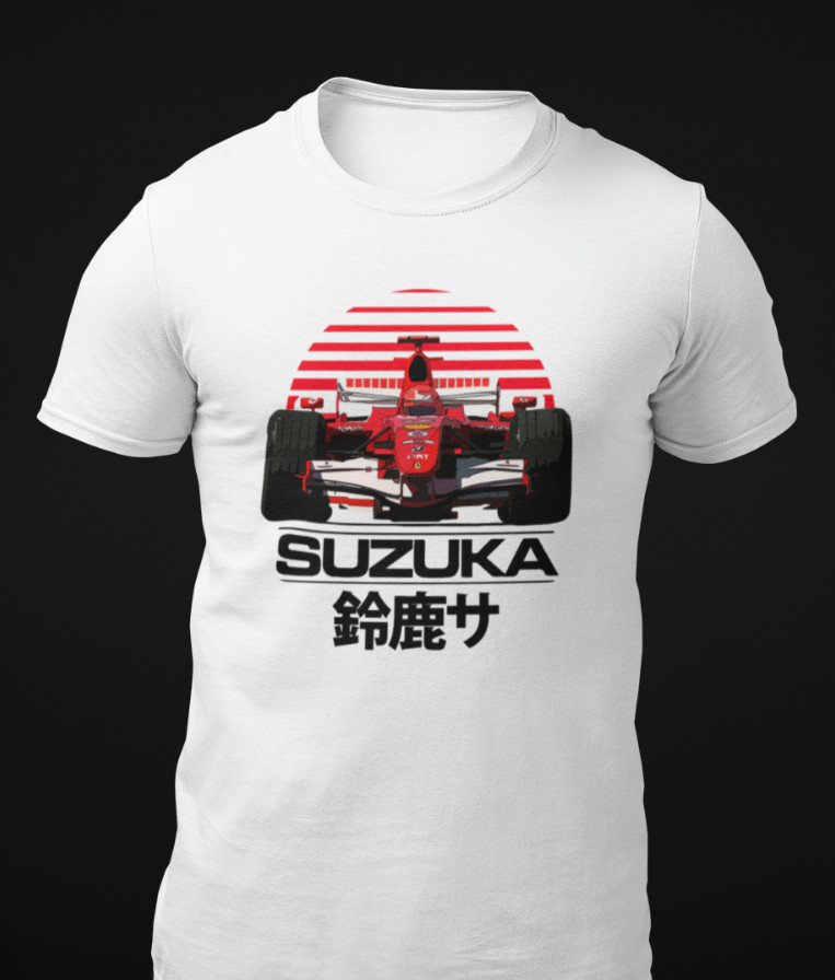 Suzuka Japan Schumacher F1 Short-Sleeve Unisex T-Shirt gallery