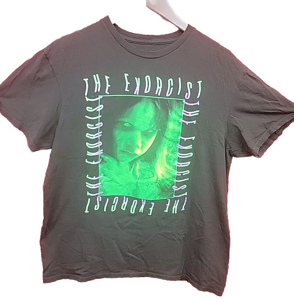 The Exorcist Regan Classic Horror Movie Tee Shirt Large T HORROR SCARY