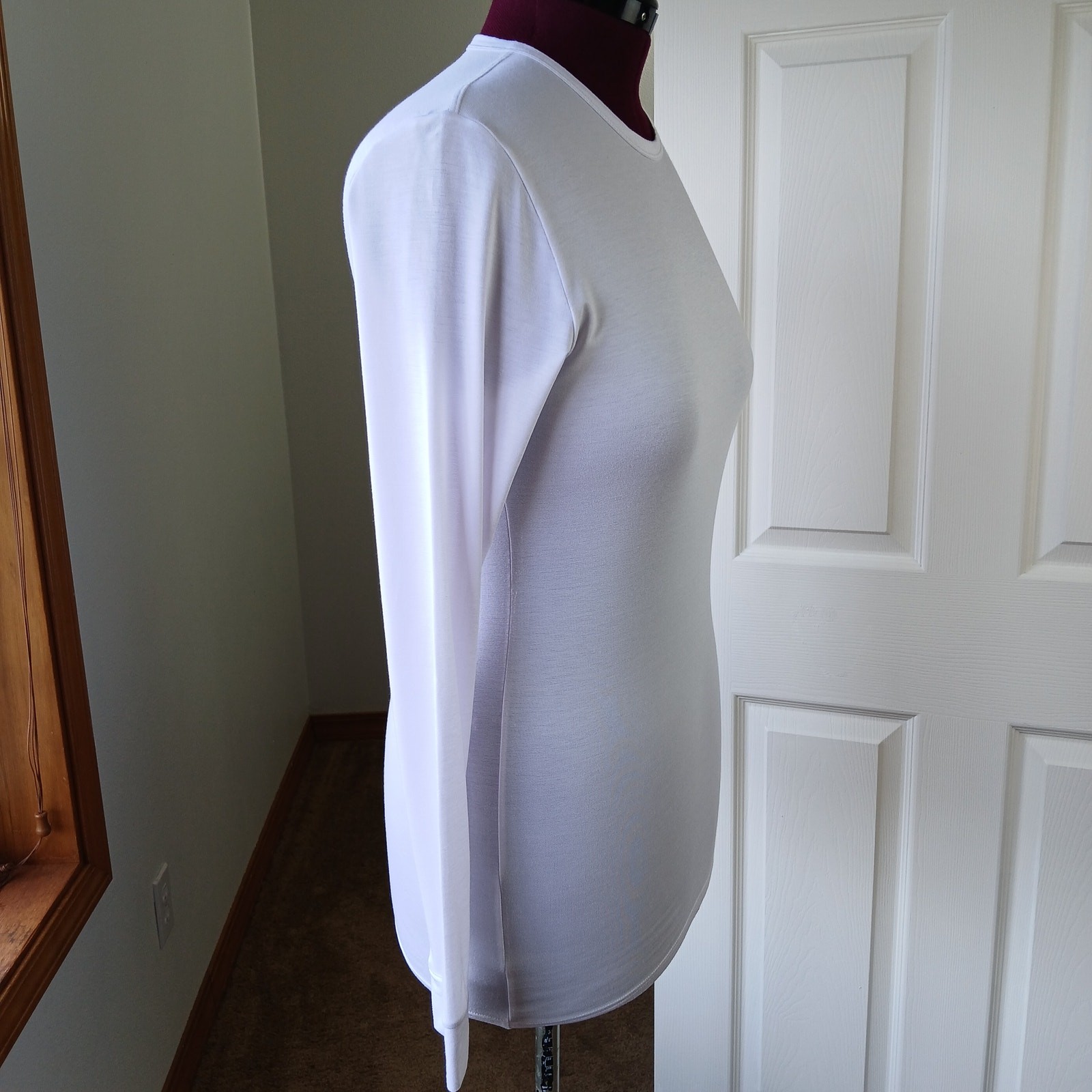 32 Degrees Heat Long Sleeve T-shirt Men's Small white warm base-layers gallery