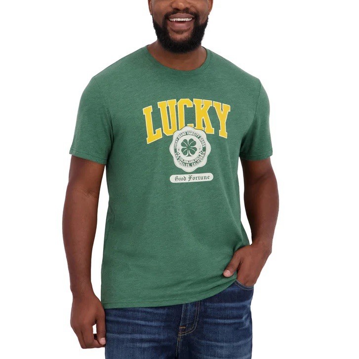 Lucky Brand New Mens T Shirt XL Green Graphic Tee NWT gallery