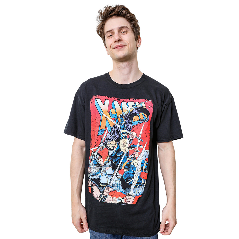 Marvel Comics X-Men Sword Showdown: Psylocke vs Spiral Adult T-Shirt gallery