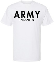 Army Infantry Physical Training T-Shirt U.S. Military Supply PT Running Tee