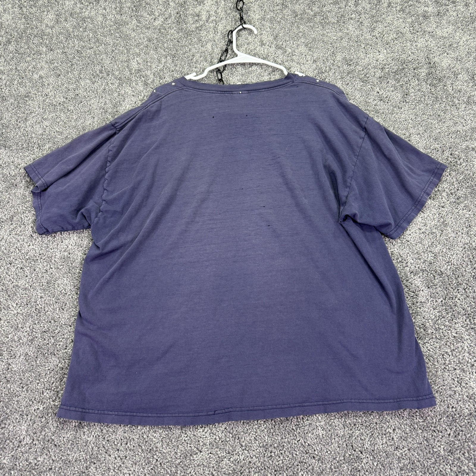 Delta Shirt Mens XL Blue I Is A Kollege Stoodent Graphic Tee Funny College gallery