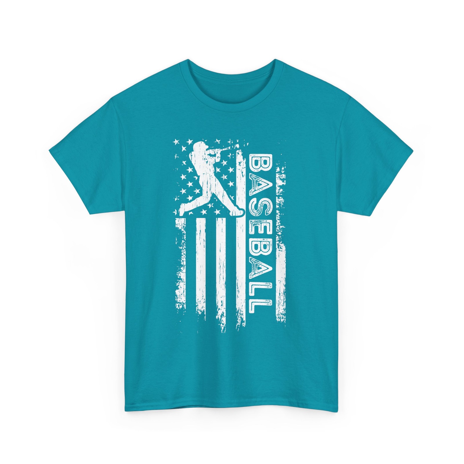 Baseball Player USA Flag Shirt, Baseball Sports Lovers Women Men T-Shirt gallery