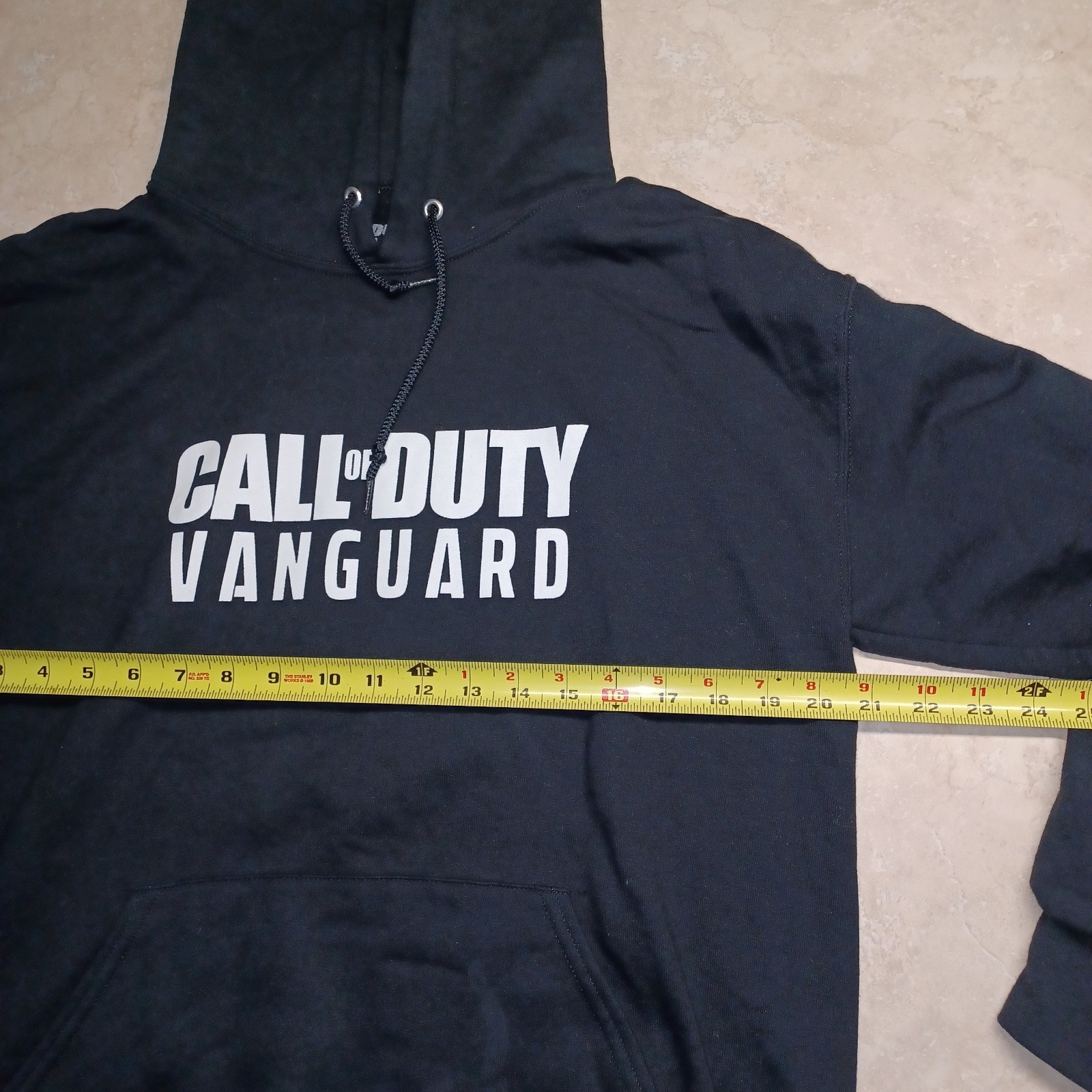 Call of Duty Vanguard Hoodie Sweatshirt Double Sided COD Big N Bad Wolf Mens M gallery