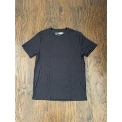 Zella Crewneck Micro modal Spandex Short Sleeve Men T-Shirt Black Size XL