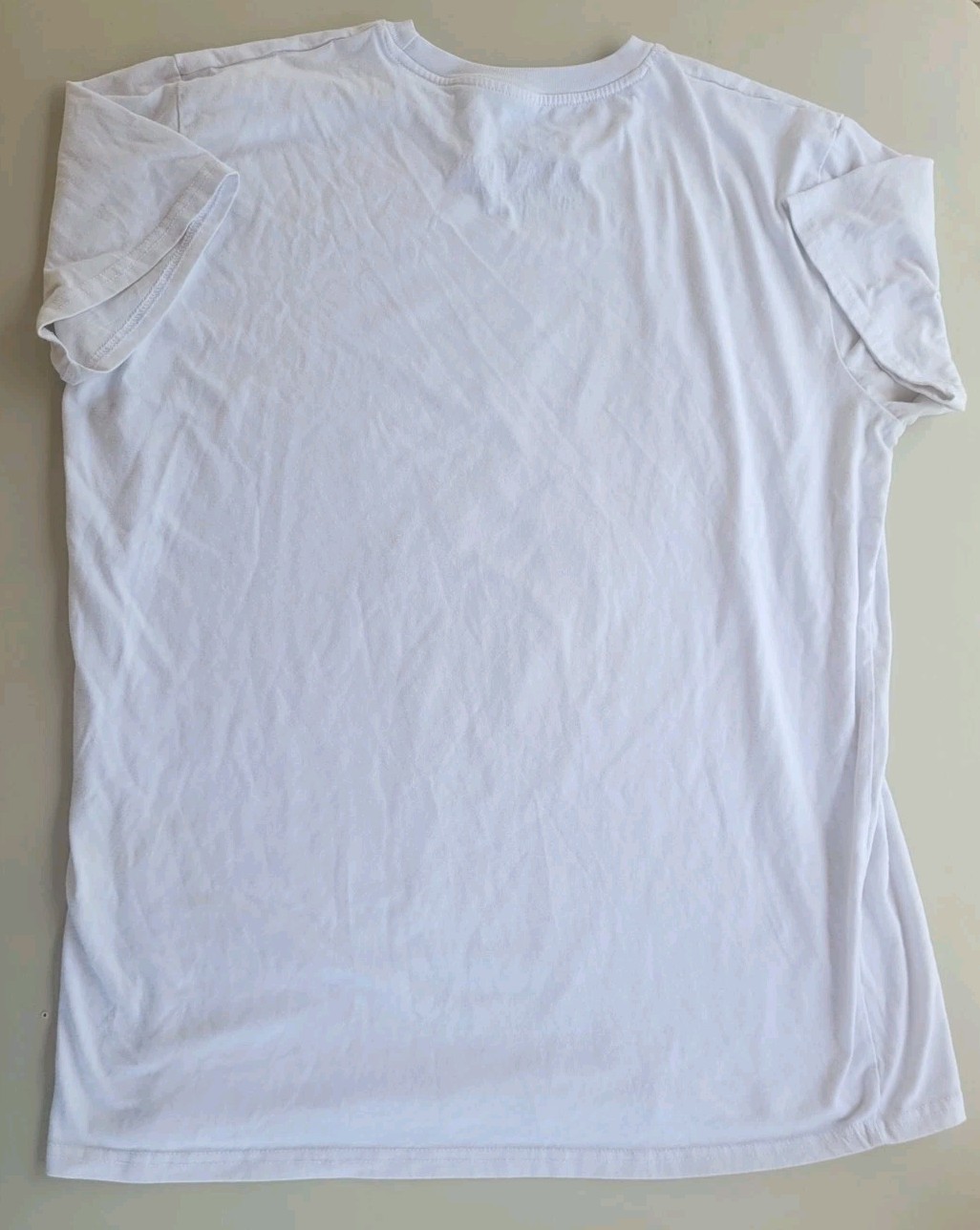 Disney Parks Star Wars Shirt Men's XL White Luke Skywalker Han Solo Leia EUC gallery