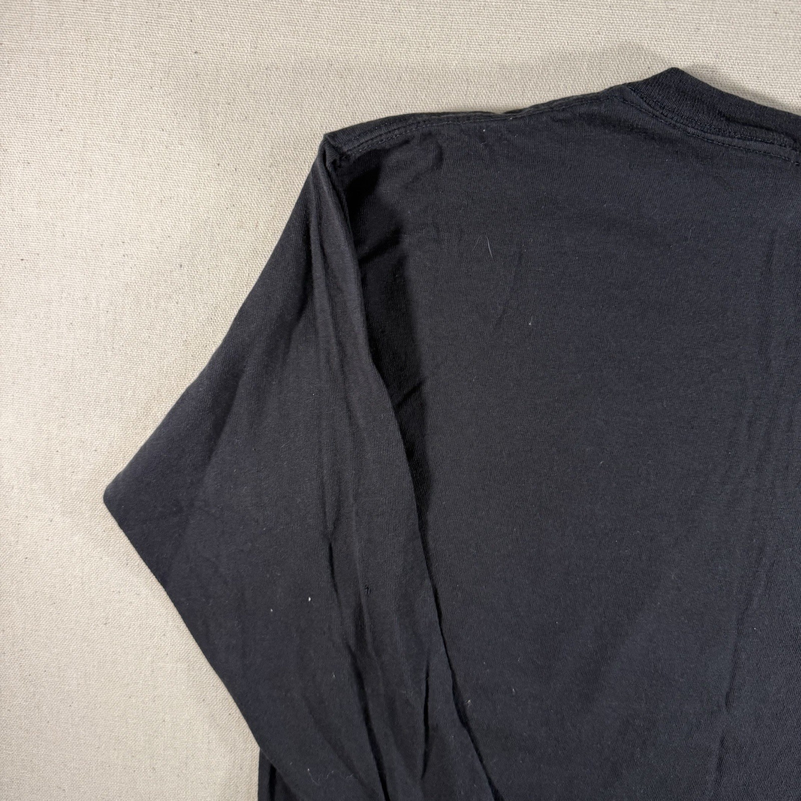 Delta Pro Weight Black Long Sleeve Skull Y2K Vintage Size XL 2000s gallery