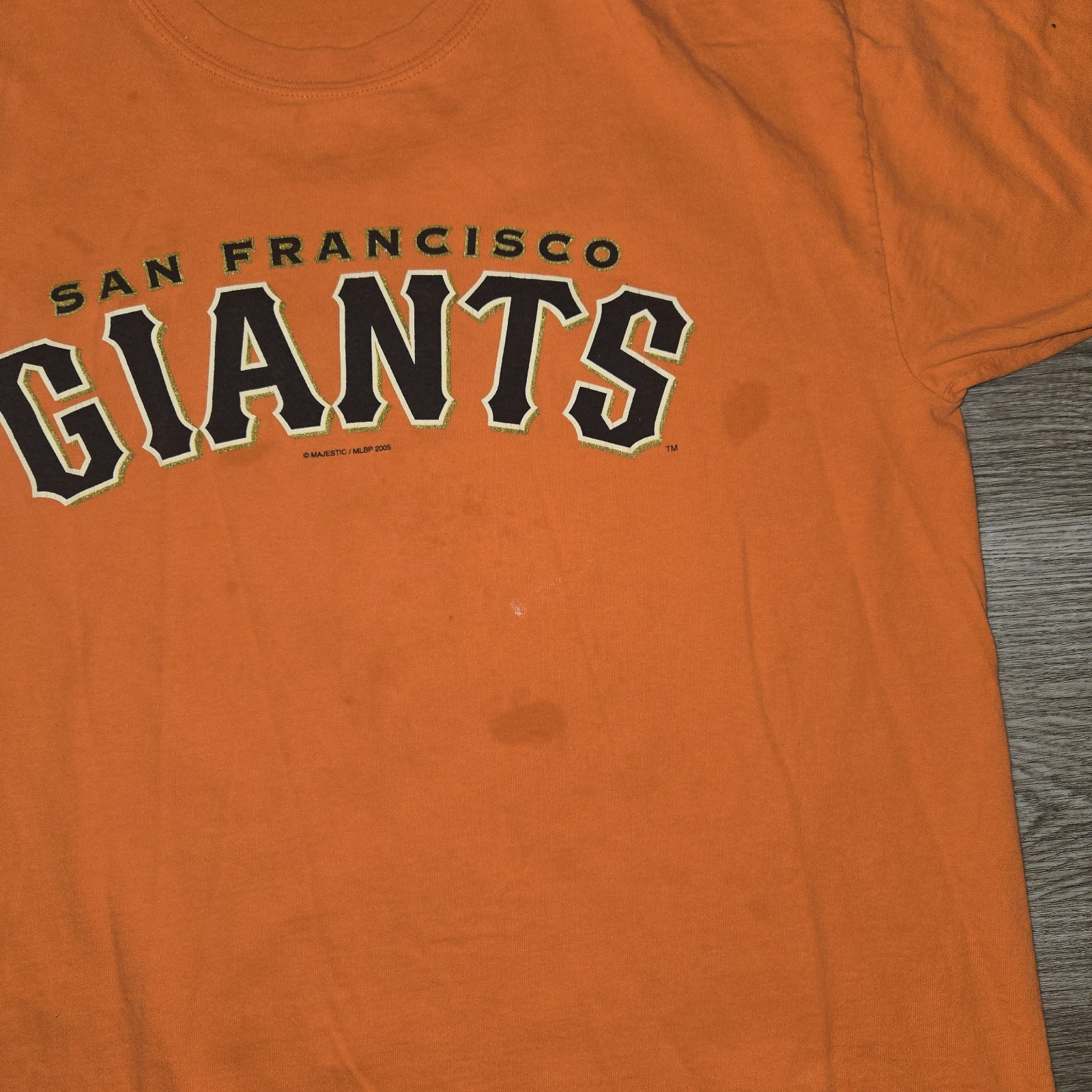 San Francisco Giants T Shirts Well Worn No Size Tag See Measurements gallery
