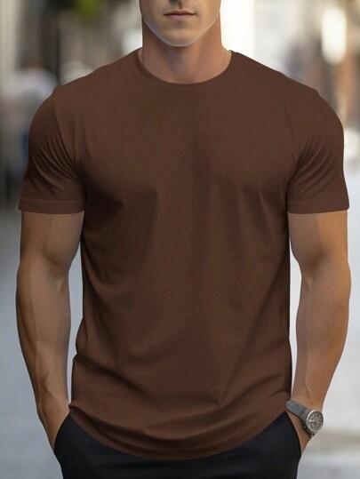 Jàri - Men’s Quick-Dry Breathable Round Neck Short Sleeve Shirt gallery