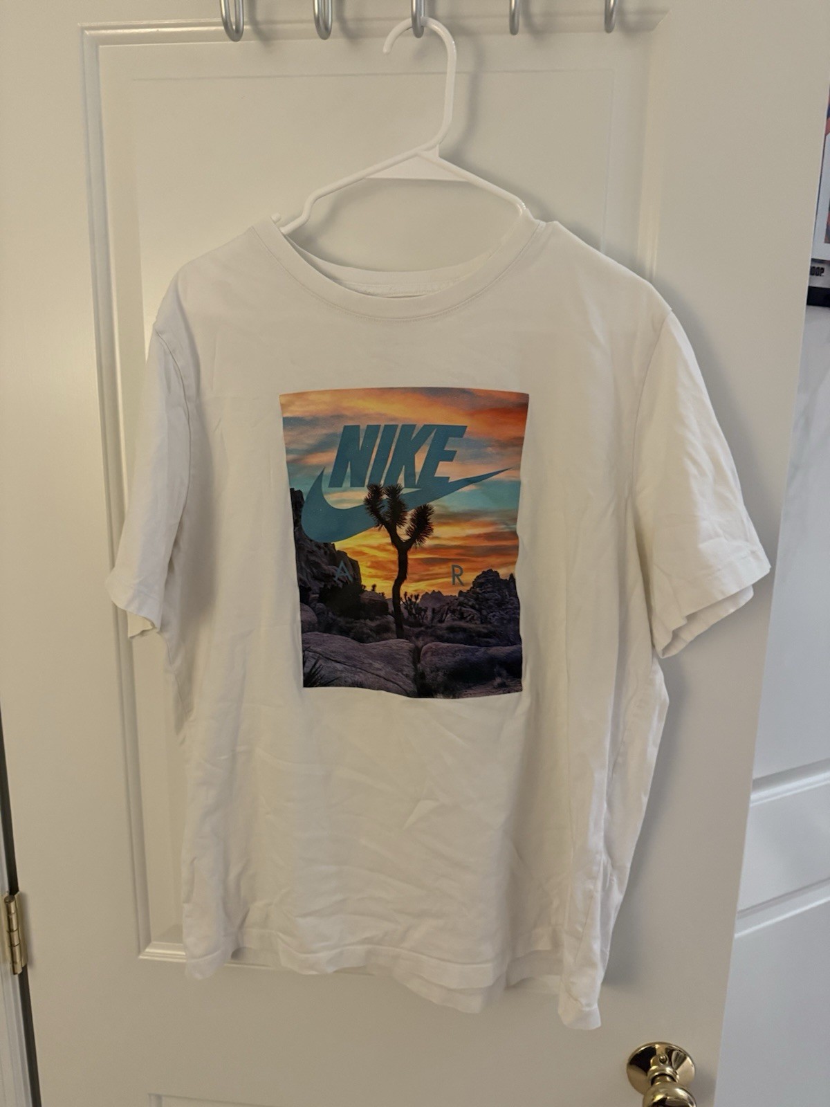 Nike Air Joshua Tree Desert Graphic Shirt XL White The Nike Tee gallery