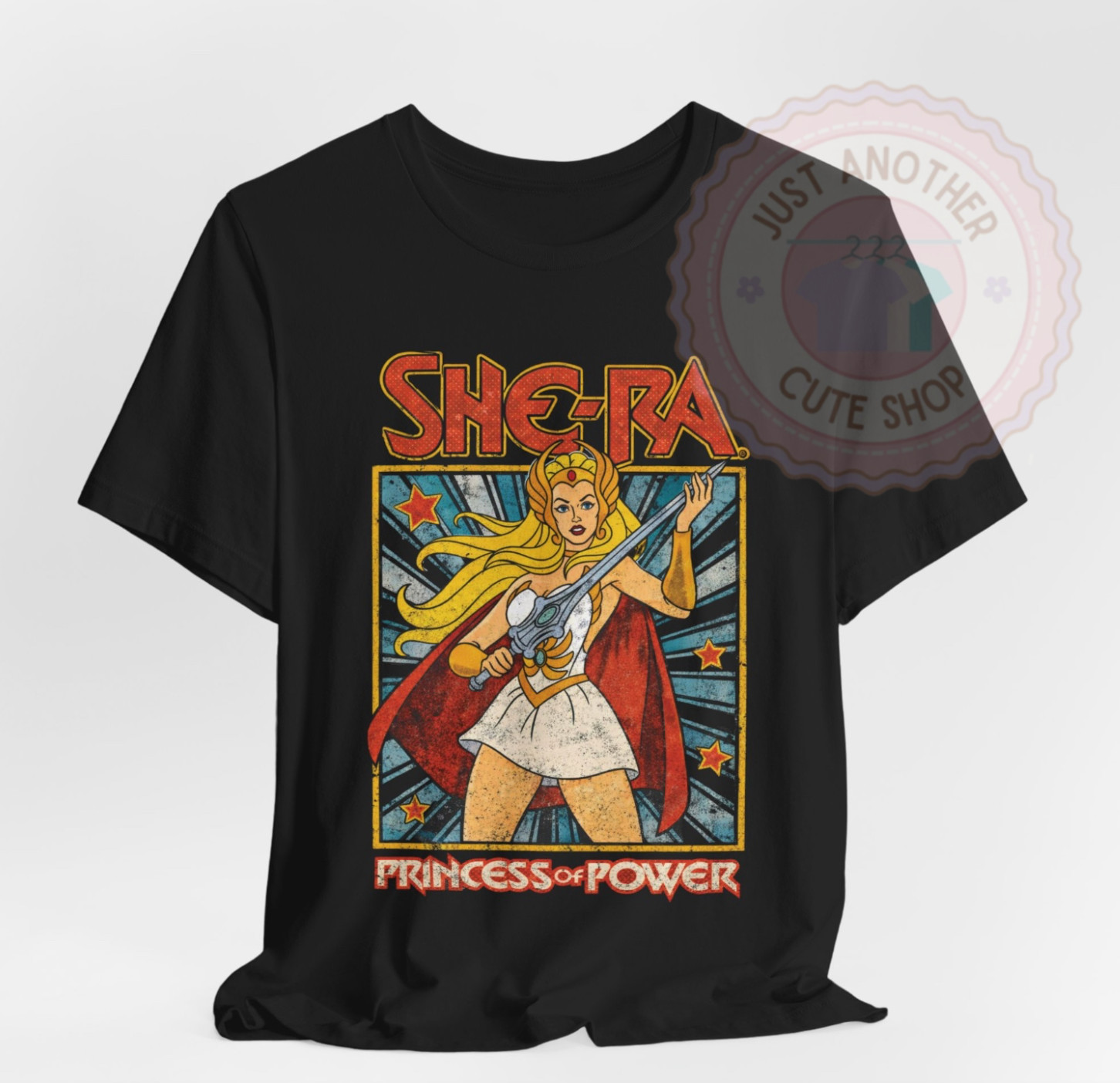 She-Ra Princess of Power T-Shirt ✩ Vintage 80s Retro Cartoon Graphic Tee! RARE! gallery