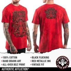 Affliction Clothing Men’s Premium “BERKSHIRE” Short Sleeve T- Shirt; NWT Size: M