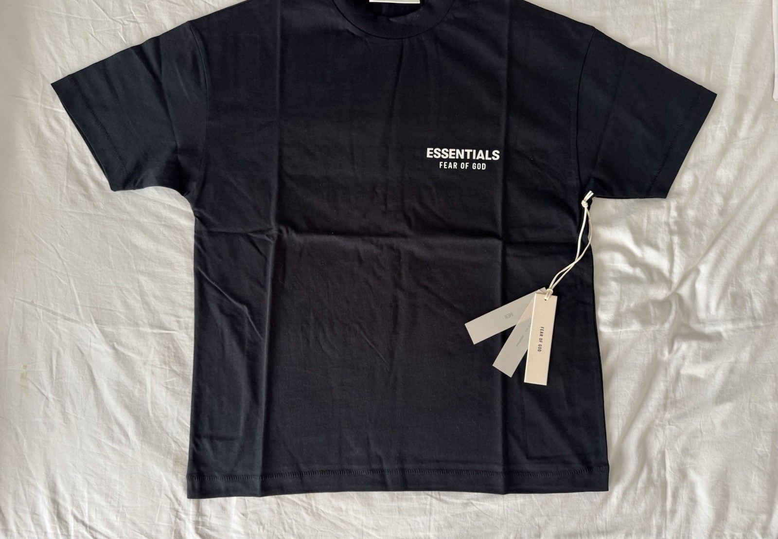Fear of God Essentials Authentic Logo T-Shirt Men’s Streetwear Tee gallery