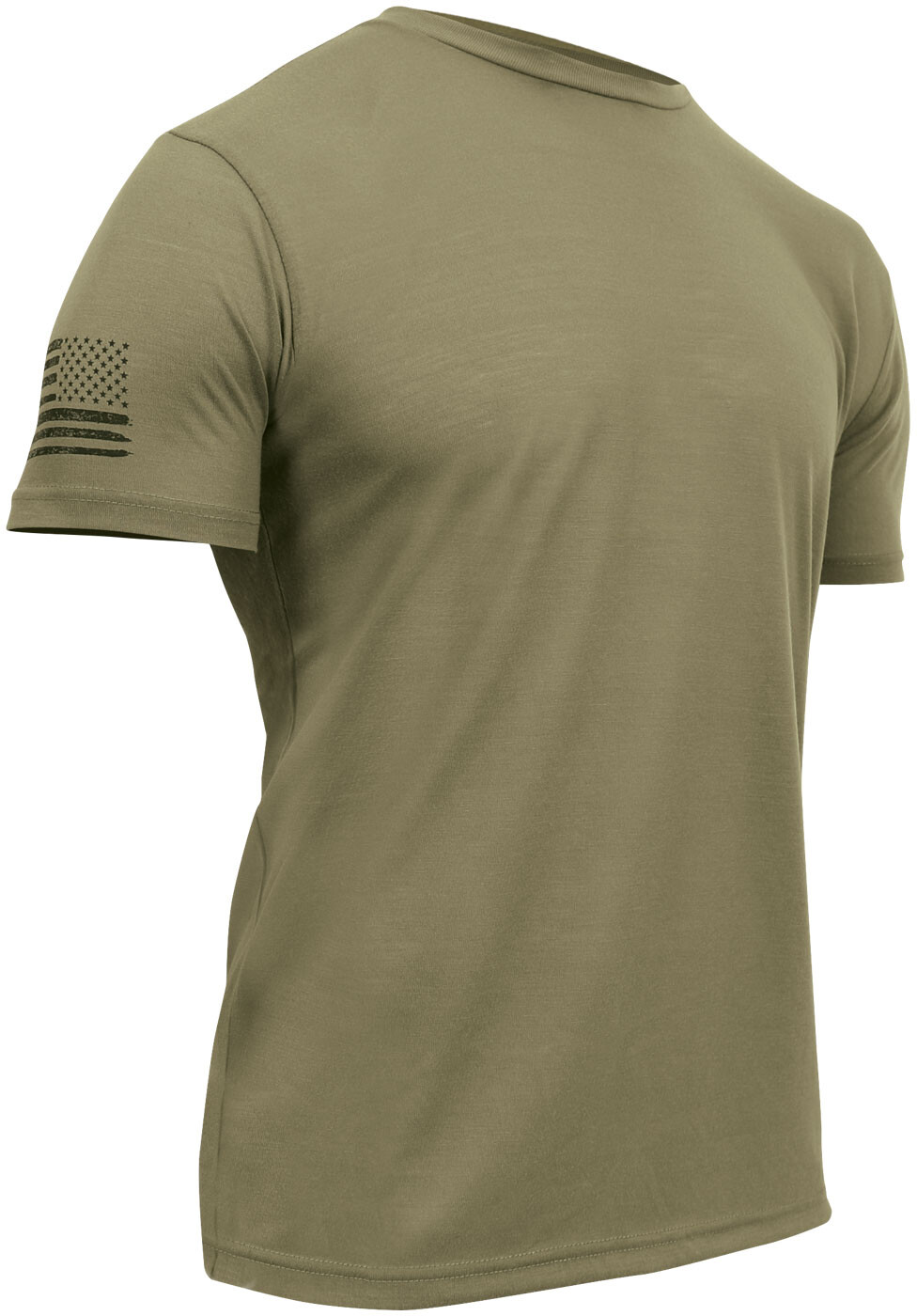 Coyote Brown AR 670-1 US Tactical T-Shirts Athletic Muscle Patch Loop Tee 3 Pack gallery