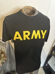Army Physical Training PT APFU REG SHORT SLEEVE SHIRT Medium 670-1