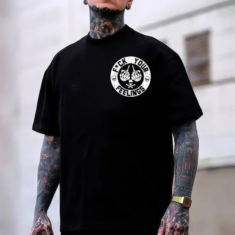 Your Feelings Skull Tee - Bold Statement Graphic T-shirt gallery