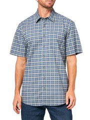 Men’s Tall Short Sleeve Pack It Seersucker 2.0 Indigo
