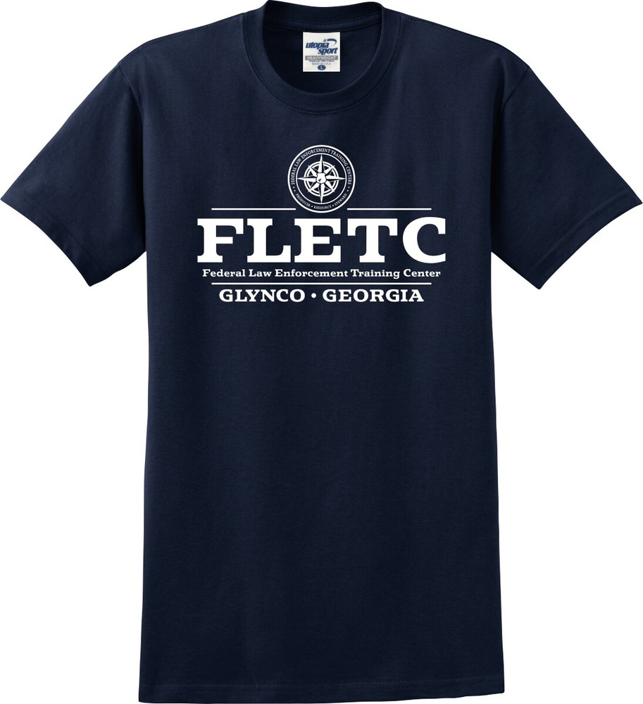FLETC Federal Law Enforcement Training Center Glynco Georgia T-Shirt (S-5X)