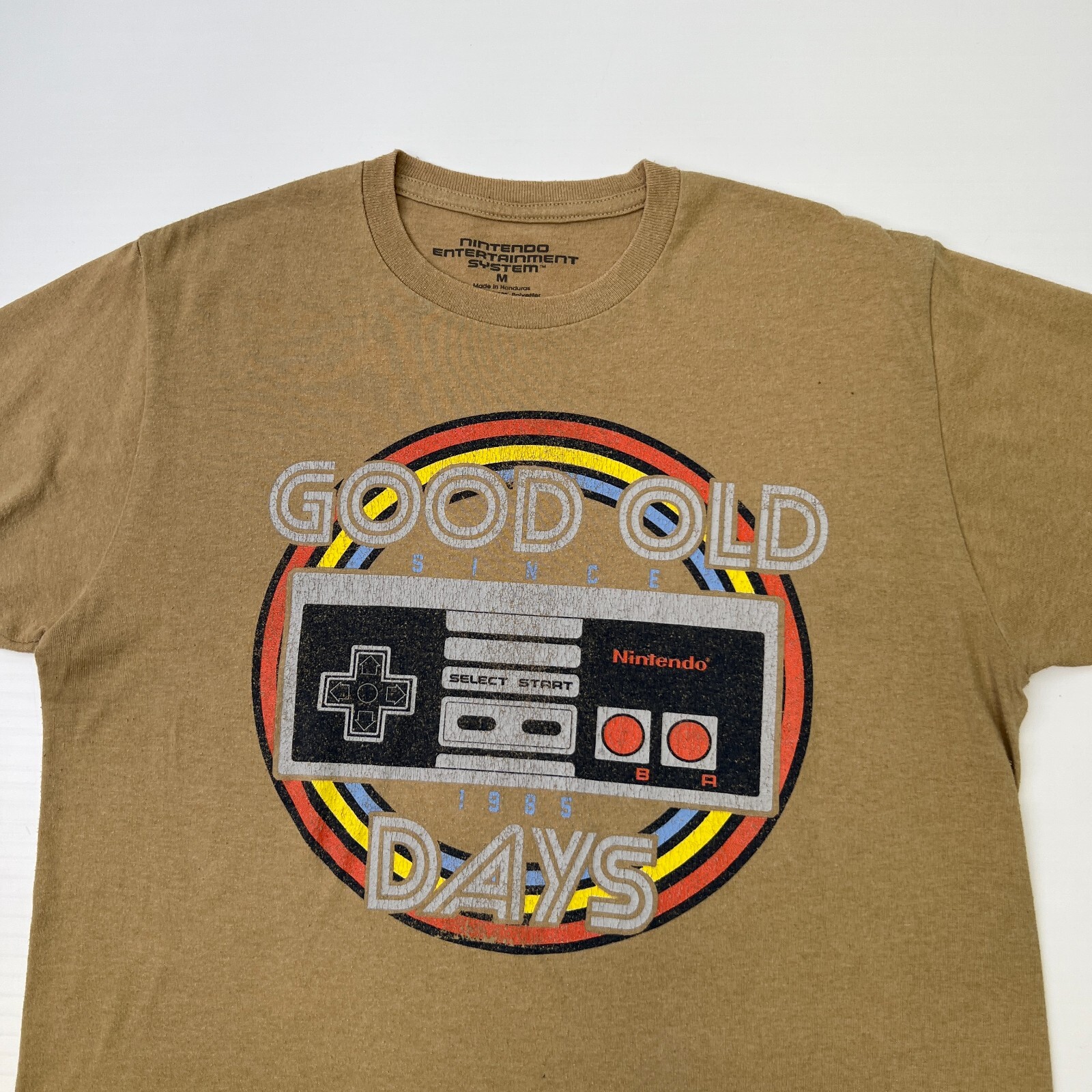 Nintendo Shirt Men Medium Controller Good Old Days Retro Logo Work Party Core Go gallery