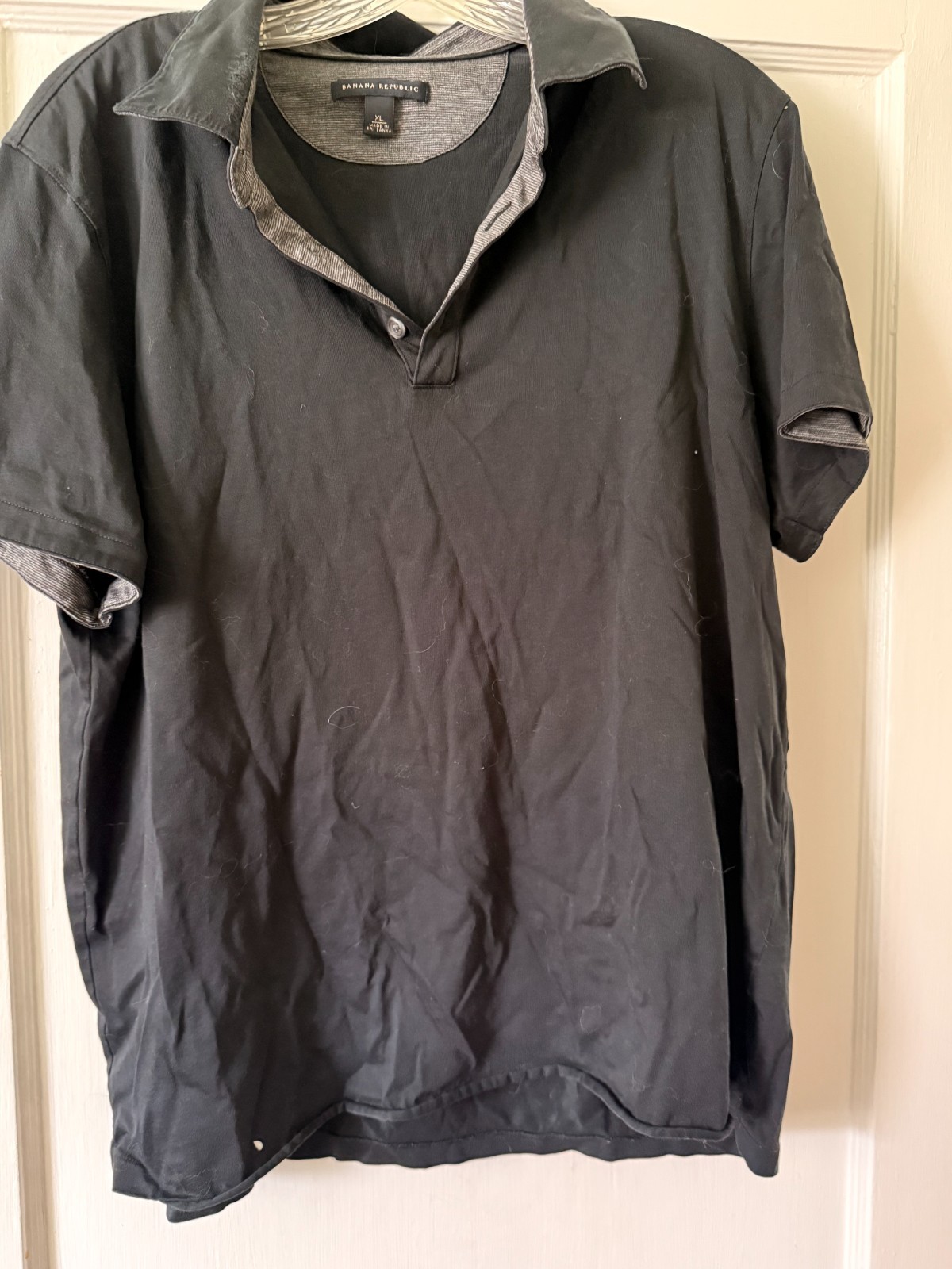 Banana Repuplic Black SS Shirt Mens/Unisex Size XL