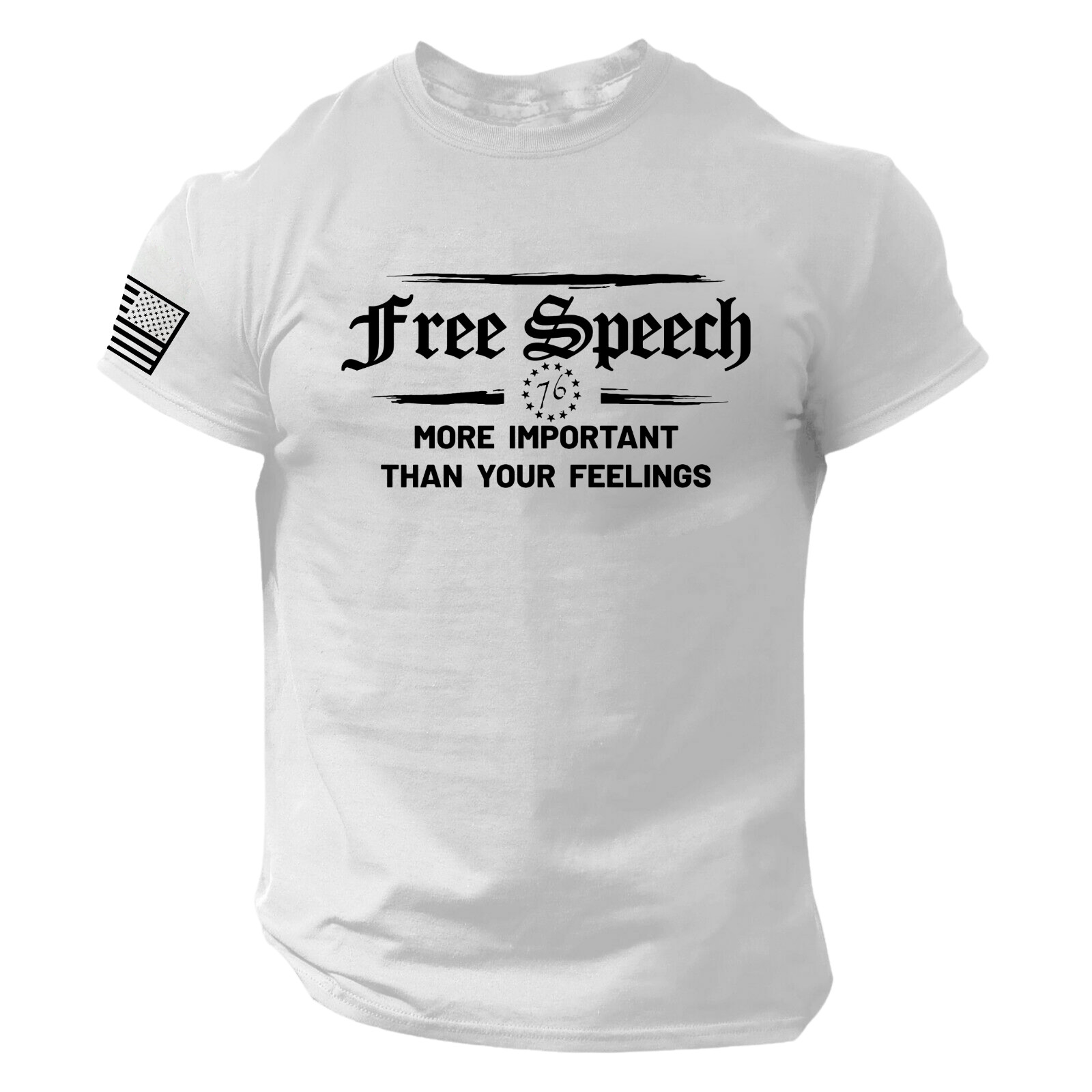 Free Speech 1st Amendment T-SHIRT American Patriotic 1776 America USA Freedom gallery