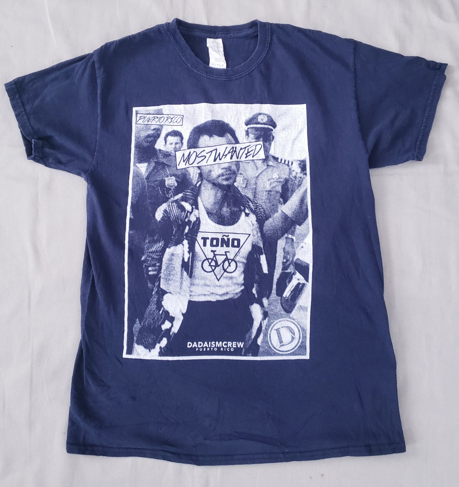 Toño The Most WantedT Shirt Black Size Medium gallery