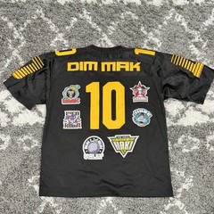 DIM MAK X ONE PIECE – Straw hat crew JERSEY BLACK YELLOW SIZE S