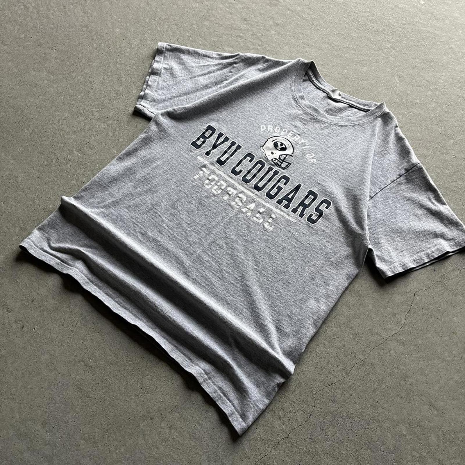 Vintage Y2K BYU Cougars Football T-Shirt gallery