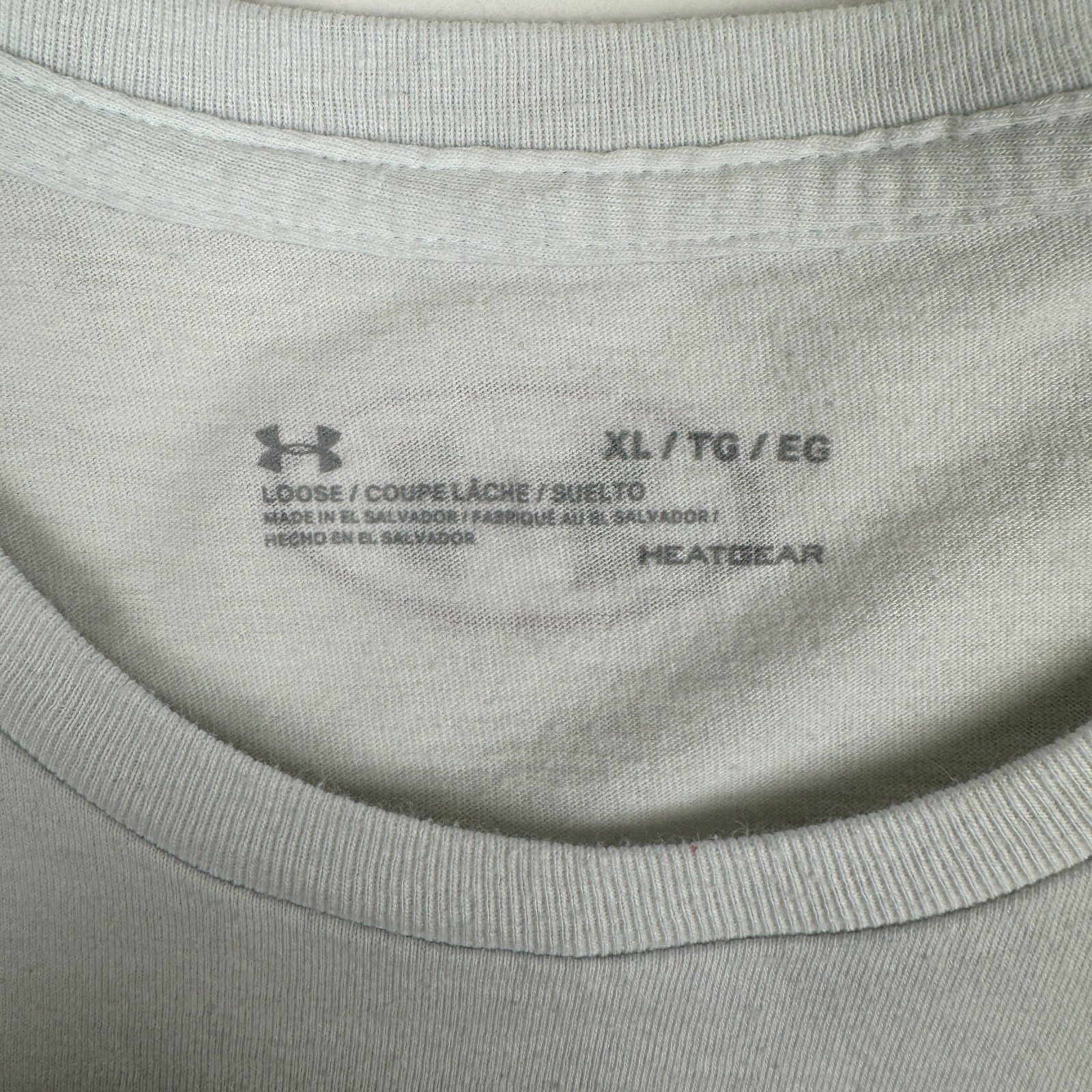 Under Armour HeatGear Mens XL T-Shirt White Freedom Celebrate Graphic gallery