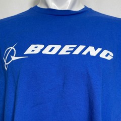Boeing If Its Not Boeing Were Not Going Gildan Ultra Cotton Blue T-Shirt Mens XL