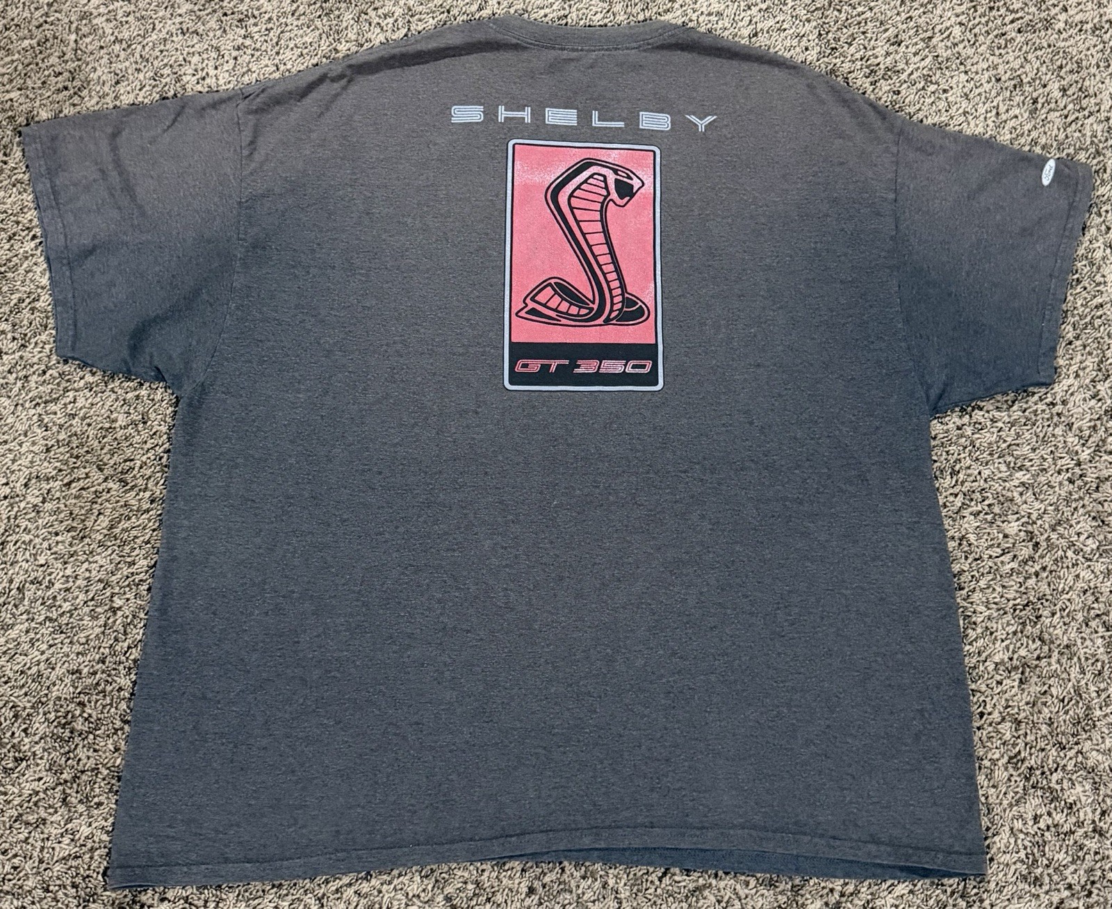 David Carey Officially Licensed Shelby Cobra Front/Back Print Tee, 3XL gallery
