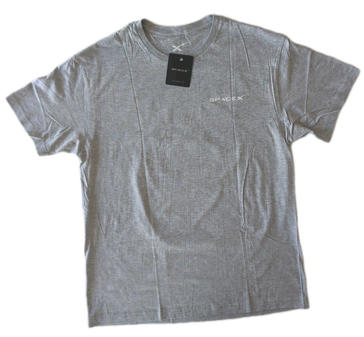 Space X Tshirt NWT Men's Size Large F9 FALCON 9 IRIDIUM-6 GRACE-F0 gallery
