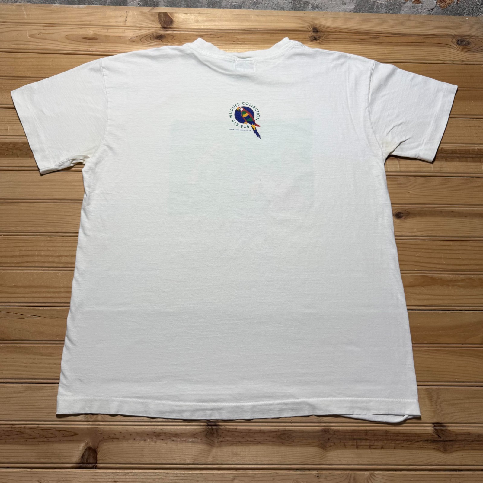 Vintage 90s Bye Bye Cozumel Mexico Wildlife Parrot Animal Graphic T-Shirt Large gallery