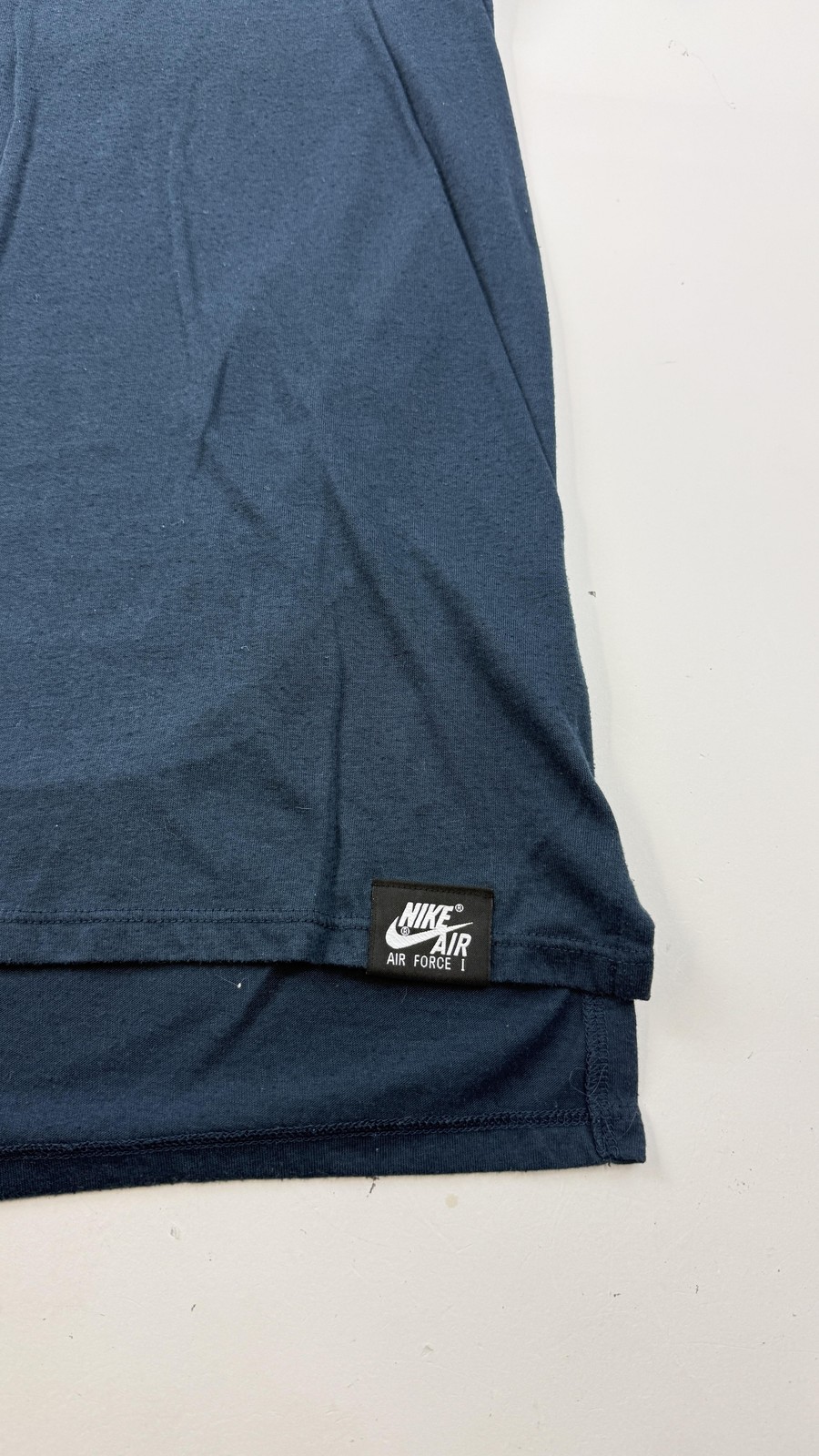 Nike Shirt Mens 2XL Blue AF-1 Air Force 1 82 Jersey Graphic Tri-Blend Tee gallery