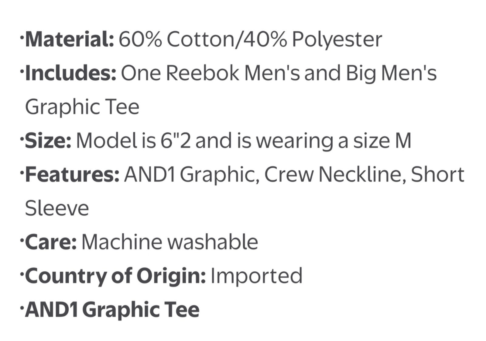 AND1 Men's Graphic Gray Short Sleeve T-Shirt Size L NEW Free Shipping gallery