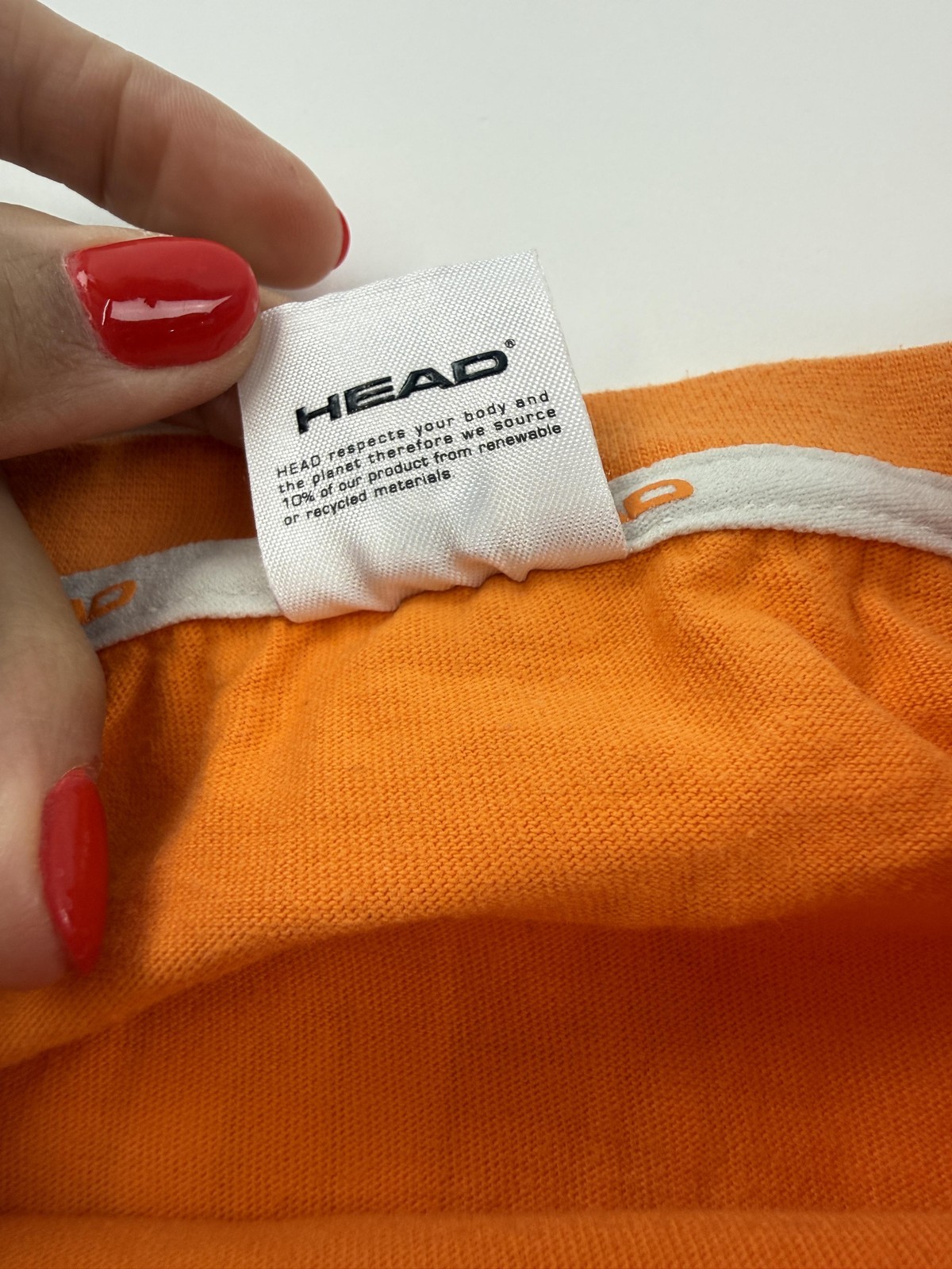 Head Shirt Mens Medium Orange Skyline Graphic Tee Scraper City Urban Tennis gallery