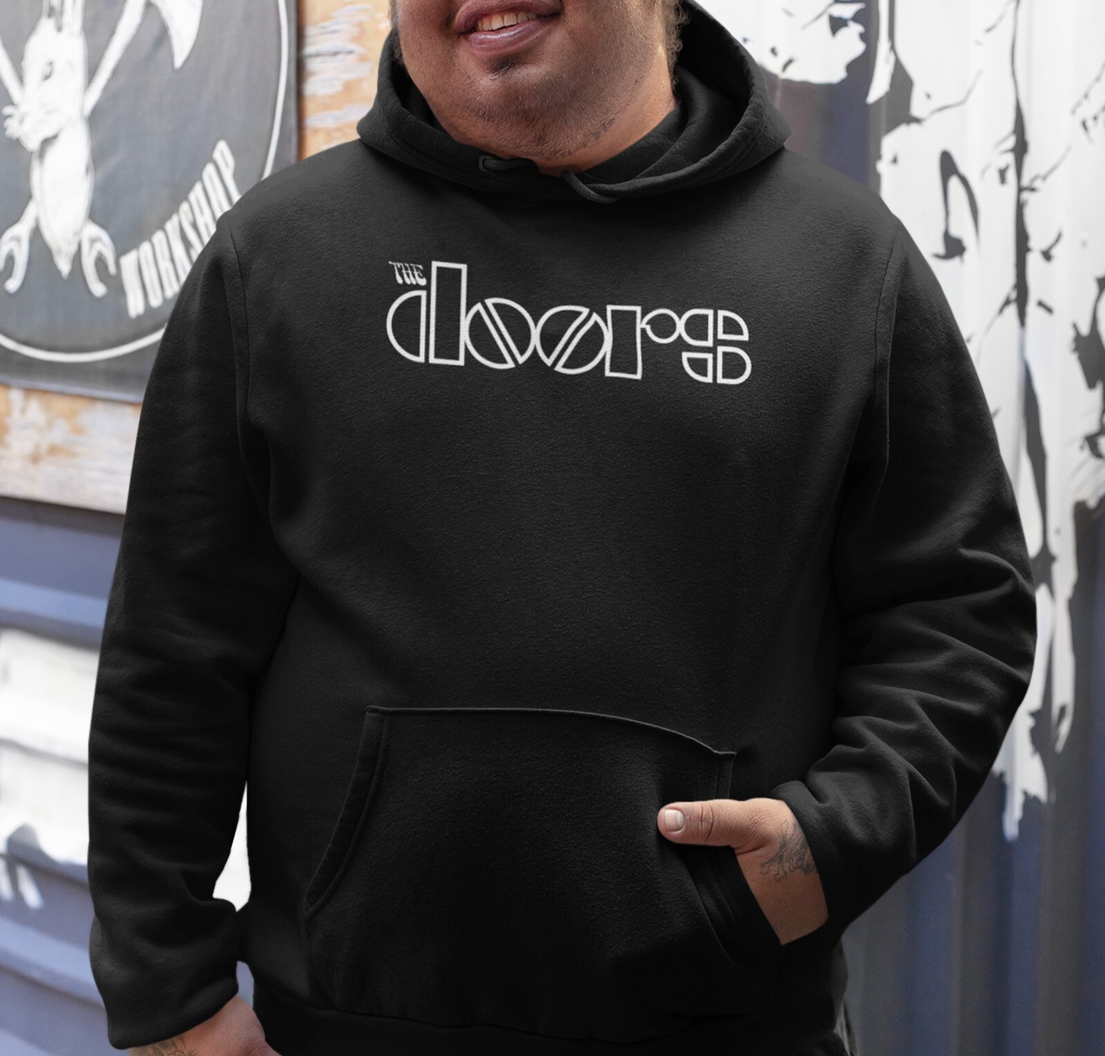 The Doors Hoodie Rock Band Shirt Jim Morrison Hoodie Music The Doors Shirt Gift gallery