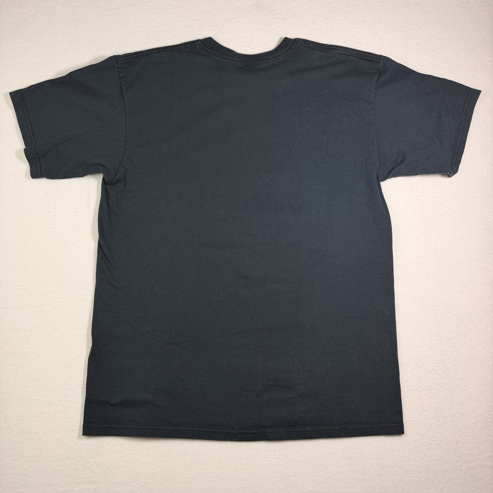 Vintage Y2K Rolling Stones Simpsons Band Tee Shirt 2002 Anvil Black Large USA gallery