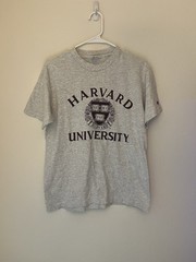 Vintage 1990s Harvard University Champion T Shirt (M)